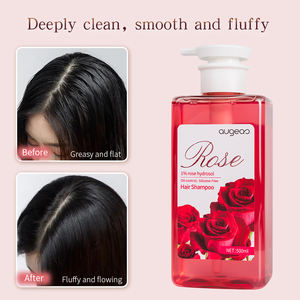 Champú en Gel para el Cabello de Marca Blanca al Por Mayor, Limpieza Profunda, Hidratación, Control de Grasa, Agua de Rosas, Sin Silicona - Product Image 4