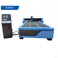 Mesin Pemotong Plasma CNC AceBest Ace-1530 Motor Stepper Area Kerja 1500x3000mm |   Harga Murah untuk Pintu Besi dari Lembaran Logam
