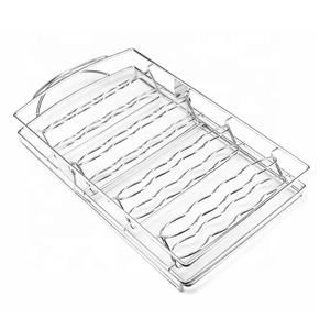 Verticale Ontwerp Metalen Kruidenrek Hold 20 Glas Kruidenpotjes-Roestvrij Staaldraad Spice Kruiden Rek Voor Aanrecht Of kast - Product Image 5