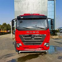 Camion d'extinction d'incendie simple pour la protection incendie des communautés rurales, 12000L 4x2 SINOTRUK HOWO, économique