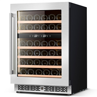 Réfrigérateur de bar extérieur NE-404D-8 en acier inoxydable avec affichage numérique, 140L, intégré, pour boissons