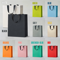 Sac fourre-tout en papier noir avec logo personnalisé, fermeture magnétique, poignées en corde pour bouteilles de vin, parapluies, emballage pour magasins de vêtements