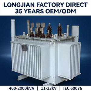 Estación de Transformación de Distribución de Energía Tipo Contenedor de 11kV 33kV 400kVA 2000kVA Personalizada, Directo de Fábrica, Fabricante con 35 Años de Experiencia - Product Image 4