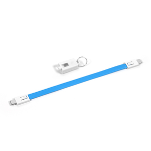 Câble de charge multi-ports en gros, <span class=keywords><strong>chargeur</strong></span> portable porte-clés, câble de charge rapide universel court pour voyage avec connecteur Type-C - Product Image 2