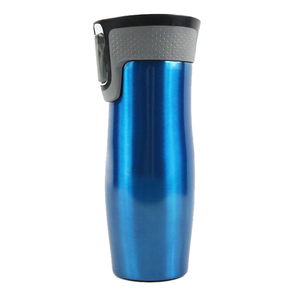 Gobelet automatique de 15oz tasse de voyage isolée sous vide en acier inoxydable gobelet en acier inoxydable avec couvercle automatique - Product Image 1