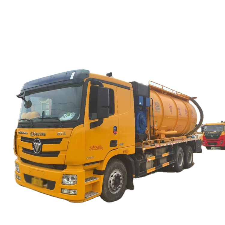 New Factory Price of 6x4 RHD/LHD Drive Special Vacuum Pump Sewage Suction Truck