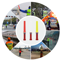 Aéroport led baguette d'avertissement trafic bâton lumière led feux d'avertissement haute visibilité flash bâton