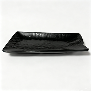 Plato Rectangular Irregular de Melamina Gruesa y Resistente, Irrompible, Fácil de Limpiar, Plato para Servir, Plato para Guarniciones de Restaurante, Sashimi, Postre - Product Image 3