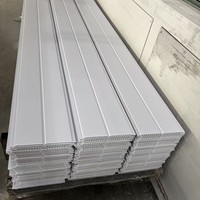 Plaques de plafond en PVC blanc mat très vendues, largeur 20, 25, 30 cm, résistantes au feu, panneaux de plafond intérieurs en plastique