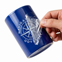 Autocollants personnalisés imperméables anti-UV pour gobelets, mugs en plastique, tasses à café glacé de 16 oz et gobelets de voyage de 24 oz