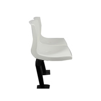 Chaise pliante d'extérieur HYC LT en polyéthylène haute densité, légère, réglable et stable pour stades, salles de conférence - Siège pliant VIP