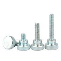 M2 M2.5 M3 X 6mm 7mm 8mm 10mm 12mm à 35mm vis à tête moletée plate en acier inoxydable 304 boulons à main poignées attaches