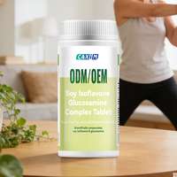 Complément de Glucosamine et Isoflavones de Soja à Haute Absorption – Soin Double Articulations, Système Endocrinien, Soulagement Ménopause, Soutien Osseux