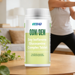 Tabletas de Complejo de Glucosamina con Isoflavonas de Soya de Alta Absorción, Cuidado Dual para Articulaciones y Sistema Endocrino, Alivio de la Menopausia, Soporte Óseo - Product Image 4