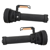 Bright Bird Lampe de travail 130000 Lumens Lampe de poche LED puissante super lumineuse Torche de projecteur longue portée pour l'aventure en plein air