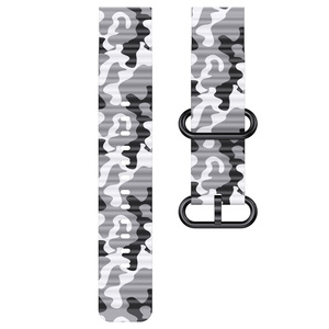 <span class=keywords><strong>Bracelet</strong></span> <span class=keywords><strong>Quickfit</strong></span> Garmin Fenix 7 7X PRO 6 6X 5 5X Plus 965 Instinctive <span class=keywords><strong>22</strong></span> 26mm en silicone camouflage pour montre - Product Image 5