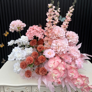 Arrangements floraux artificiels multicolores ALR-MX03 pour sol, réutilisables, décoration d'événements de mariage, personnalisation en gros - Product Image 6