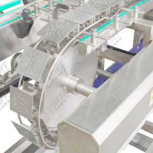 Máquina de drenaje de latas de sardina automática de alta eficiencia LWT, sistema de drenaje vibratorio de acero inoxidable para alimentos para bolsa - Product Image 2