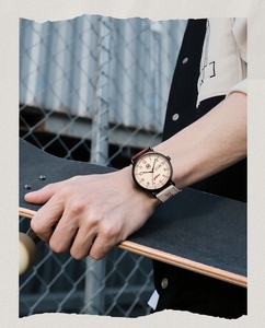 <span class=keywords><strong>ดิสนีย์</strong></span>ของแท้ OEM แฟชั่นแบรนด์ สายนาฬิกาหนังถักไนลอนยืดหยุ่นขนาด 20 มม. สำหรับผู้ชายและผู้หญิง นาฬิกาควอตซ์ลายสไปเดอร์แมน - Product Image 6