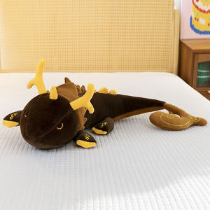 Yuan Zhongli Dragón <span class=keywords><strong>Divino</strong></span> Peluche Corto Figura de Juguete Serie Viaje Mortal Muñeco de Transformación Inmortal Almohada Periférica Edades - Product Image 4