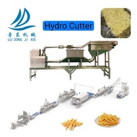 Hydro Cutter Aardappel Friet Snijmachine 304 Roestvrij Staal voor de productielijn van groenten en wortelreepjes