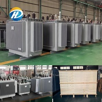 Transformador de Potencia Trifásico Hongda Electric de 630 kVA, Tipo Auto, Lleno de Aceite, Núcleo Toroidal de Aluminio, 6 kV/10 kV/35 kV 220 V