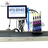 Imprimante jet d'encre thermique haute vitesse IPS-8940 avec cartouche de 42 ml pour l'impression de codes de date sur les emballages