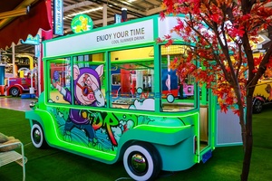Camion de vente de jus mobile avec climatiseur portable, fourgon de vente au détail à vendre, camion alimentaire à moteur électrique - Product Image 6