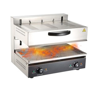 Flat Top <b>Grill</b> <b>Portable</b> <b>Grill</b> Extra Large Version Bread Pizza Snack Making Machine Salamander - Product Image 4