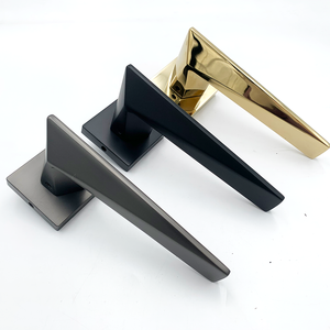 Zinc Alloy Modern Luxury Door Lever Handle Set Interior Door Handles High Quality Minimalist - Product Image 1