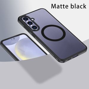 SAM S24/S23 Couverture magnétique personnalisée Charnière antichoc de qualité militaire 6.7 "-7.1" OEM/ODM Coque de téléphone portable Support logistique mondial - Product Image 2