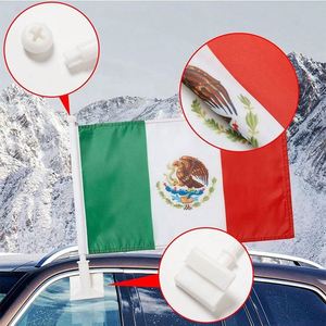 Bandera de Coche Personalizada de Doble Cara de Alta Calidad con Logotipo, Técnica de Impresión Digital, Bandera Pequeña Publicitaria, Pancarta de Plástico - Product Image 2