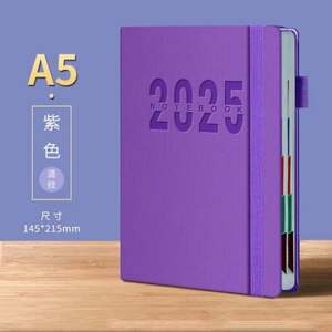 Nouvel Arrivage 2025 – Carnet Agenda A5 Rigide avec Calendrier, Design Portable, Planificateur Quotidien, Reliure Cousue - Product Image 5