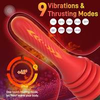 Neuer Sam Cannon Teleskop-Massage-G-Punkt-Vibrator für Frauen mit ferngesteuerter Heizfunktion, 350 Mal/Min. Masturbator, Sexspielzeug für Erwachsene