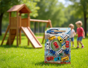 Ensemble de voitures miniatures Togle Omnitra en plastique, 4 roues, pour enfants de 4 à 6 ans - Product Image 2