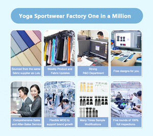 Leggings Sportivi <span class=keywords><strong>Neri</strong></span> Traspiranti Senza Cuciture Personalizzati, a Vita Alta Incrociata a V, per Allenamento, Palestra, Fitness e Yoga - Product Image 6