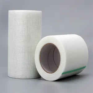 Scrim Tape 45M Plasterboard Mesh Joint Fibre Glass Self Adhesive 50mm+Wall Patch