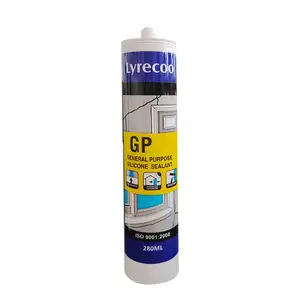 Pegamento resistente a la intemperie Acetic GP Silicone Sealant Precio barato Acetic multiusos Glass Silicone Sealant