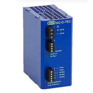 Módulo de alimentación AC-C-TEC 2403-1 para montaje en carril DIN, fabricado en Alemania - Product Image 1