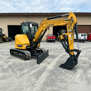 Meilleur prix, fourniture directe usine pour mini-excavatrice sur chenilles 9051F de 5 tonnes, moteur Yanmar, godet de 0,14 m, conception compacte, haute efficacité - Product Image 4