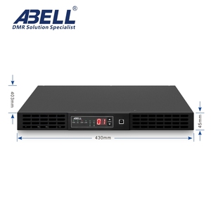 Kit repetidor DMR de grado comercial ABELL AR8000 | Unidad principal ABELL AR8000 + amplificador de potencia RD980S