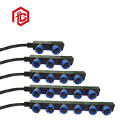 Shenzhen Bett connecteur électronique prise étanche pour stockage d'énergie domestique connecteur étanche M15 de type F