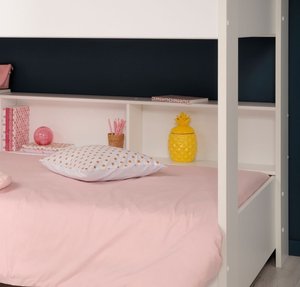 Gỗ hiện đại giường tầng với lưu trữ cho trẻ em đôi/kích thước đầy đủ thiết kế bền cho trẻ mới biết đi để sử dụng người lớn - Product Image 5