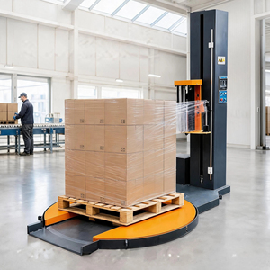 Avvolgitrice di Pallet di Tipo M con Piattaforma Girevole per Tutti i Carrelli Elevatori, Certificata CE ISO - Product Image 2