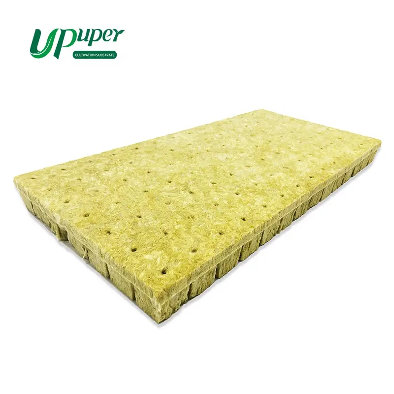 UPuper commercial greenhouses hydroponic grow medium growing cubes cloning rock wool grow plugs