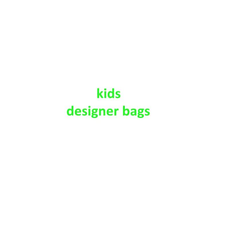 2022 Latest Designer Baby Girl Purse Handbags Fashion Leather Bags for Girls Cute Kids Coin Purse Bag