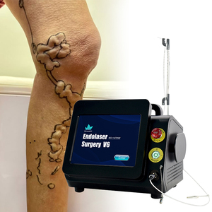 Máquina de Eliminación de Venas Varicosas Endovenosas con Láser EVLT para Flebología, Tratamiento Láser de 980nm y 1470nm para Venas de las Piernas - Product Image 4