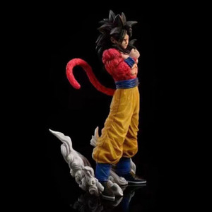 34cm <span class=keywords><strong>Top</strong></span> Sản phẩm bán chạy OME PU Vinyl đồ chơi PVC GT đười ươi siêu Saiyan 4 phim hoạt hình con số OEM đồ chơi dbz Con Trai Goku - Product Image 3