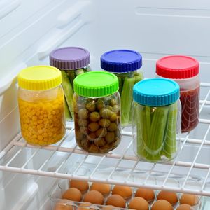 400g Peanut Butter Round PET Bottles Dried Fruits Cylinder <b>Jar</b> with Screw Top for Snack Candy & <b>Cookie</b> - Product Image 4