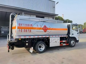 รถบรรทุกน้ำมันความปลอดภัยสูง ความจุขนาดใหญ่ 2m³-12m³ รถบรรทุกขนส่งน้ำมันสำหรับส่งออก รถบรรทุกถังน้ำมันสำหรับตลาดโลก - Product Image 2